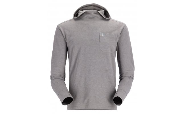 Ryb��sk� mikina Simms Henry's Fork Hoody Steel Heather Ryb��sk� mikina Simms Henry's Fork Hoody Steel Heather S