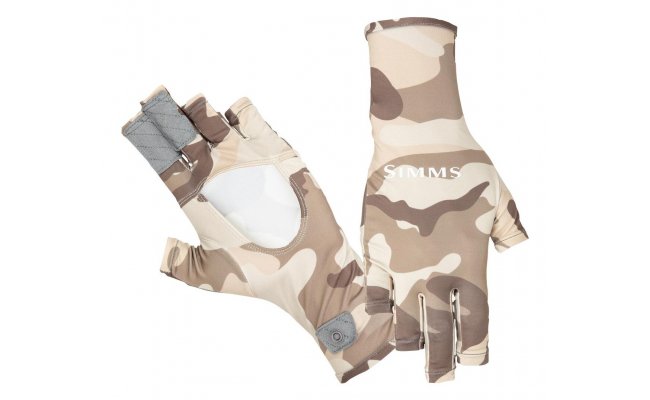 Ryb��sk� rukavice Simms Bugstopper Sunglove Woodland Camo Sandbar Ryb��sk� rukavice Simms Bugstopper Sunglove Woodland Camo Sandbar XS