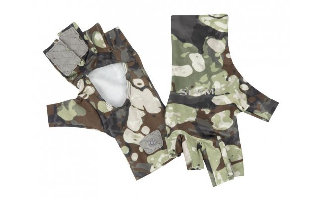 Ryb��sk� rukavice Simms SolarFlex SunGlove Riparian Camo Ryb��sk� rukavice Simms SolarFlex SunGlove Riparian Camo XS
