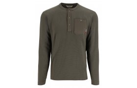 Rybsk triko Simms Highline Henley Smokey Olive Rybsk triko Simms Highline Henley Smokey Olive S
