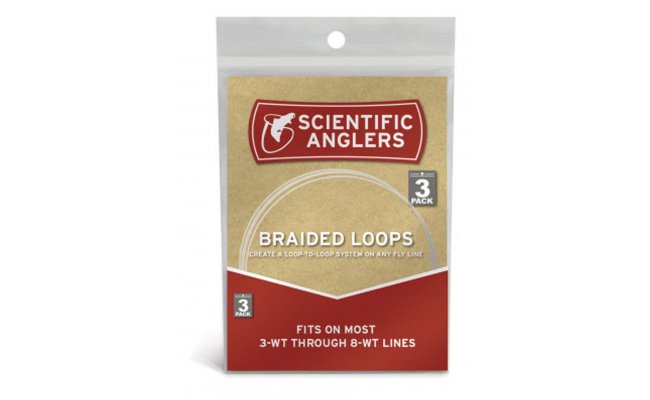 Rychlospojky Scientific Anglers Braided Loops (3-Pack) Rychlospojky Scientific Anglers Braided Loops (3-Pack) mal