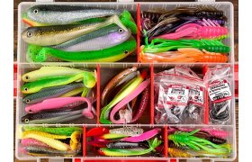 Sada nstrah na okouny, candty, tiky a pstruhy "eburaka" RedBass Sada nstrah na okouny, candty, tiky a pstruhy "eburaka" RedBass