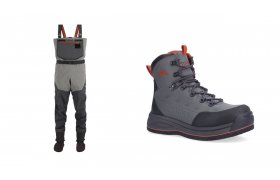 SET Brod�c� kalhoty Simms  Freestone  Stockingfoot Smoke + Brod�c� boty s plst�nou podr�kou SET Brod�c� kalhoty Simms  Freestone  Stockingfoot Smoke + Brod�c� boty s plst�nou podr�kou