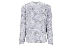 UV triko s dlouhm rukvem Simms SolarFlex Crewneck Back Eddy White UV triko s dlouhm rukvem Simms SolarFlex Crewneck Back Eddy White S
