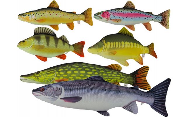 Soft Toy Fish - Ryba mkk hraka Soft Toy Fish pstruh obecn 60 cm