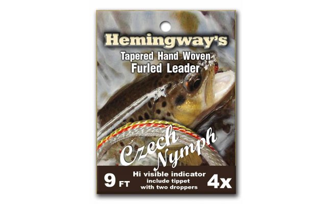 Spl�tan� n�vazec Hemingway's Furled Leader Czech Nymph Spl�tan� n�vazec Hemingway's Furled Leader Czech Nymph - 275 cm