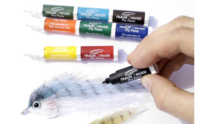Traun River Products Fly Pen Set - Dobarvovac� fixy Traun River Products Fly Pen Set - Dobarvovac� fixy