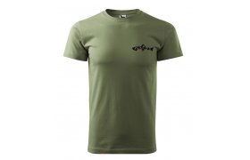 Triko s krtkm rukvem Tommi-Fly Pstruh Poton Khaki Triko s krtkm rukvem Tommi-Fly Pstruh Poton Khaki XS