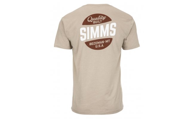 Tri�ko Simms Quality Built Pocket Khaki Heather Tri�ko Simms Quality Built Pocket Khaki Heather S