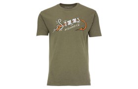 Tri�ko Simms Special Knot Military Heather Tri�ko Simms Special Knot Military Heather S
