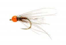 Tungstenov nymfa s fluo oranovou hlavikou