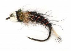 Tungstenová nymfa se stříbrnou hlavičkou černá