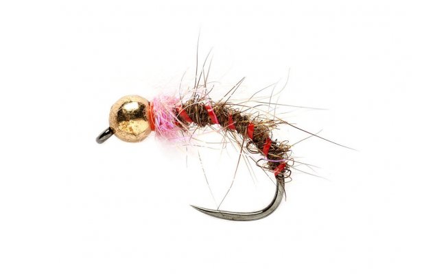 Tungstenov nymfa se zlatou hlavikou hnd Tungstenov nymfa se zlatou hlavikou hnd, vel. 12
