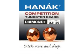 Tungstenov kuliky Hank Competition ... Tungstenov kuliky Hank Competition DIAMOND+ Mdn 3,0 mm, 20 pcs