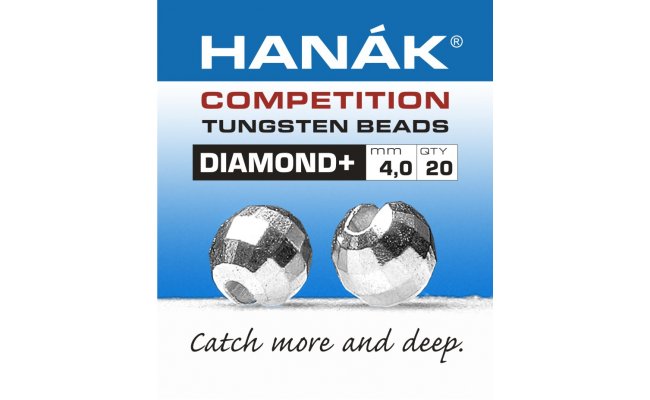 Tungstenov kuliky Hank Competition DIAMOND+ Stbrn Tungstenov kuliky Hank Competition DIAMOND+ Stbrn 2,5 mm, 20 pcs