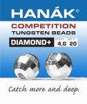 Tungstenové kuličky Hanák Competition DIAMOND+ Stříbrná