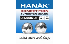Tungstenov kuliky Hank Competition DIAMOND+ Stbrn Tungstenov kuliky Hank Competition DIAMOND+ Stbrn 3,0 mm, 20 pcs