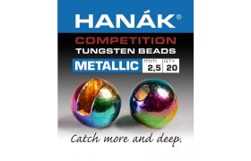 Tungstenov kuliky Hank Competition Metallic+ Duhov Tungstenov kuliky Hank Competition Metallic+ Duhov 2,0 mm, 20 ks