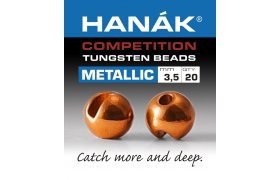 Tungstenov kuliky Hank Competition ... Tungstenov kuliky Hank Competition Metallic+ Oranov 2,0 mm, 20 ks