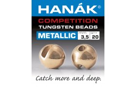 Tungstenov kuliky Hank Competition ... Tungstenov kuliky Hank Competition Metallic+ Rov zlato 2,0 mm, 20 ks