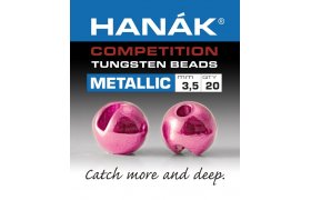 Tungstenov kuliky Hank Competition Metallic+ Svtle rov Tungstenov kuliky Hank Competition Metallic+ Svtle rov 2,0 mm, 20 ks