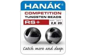 Tungstenov kuliky Hank Competition RS+ ern nikl Tungstenov kuliky Hank Competition RS+ ern nikl 2,3 mm, 20 ks
