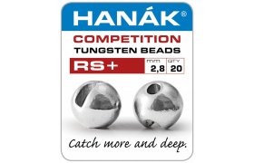 Tungstenov kuliky Hank Competition RS+ Stbrn Tungstenov kuliky Hank Competition RS+ Stbrn 2,3 mm, 20 ks