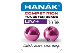 Tungstenov kuliky Hank Competition UV+ Tmav rov Tungstenov kuliky Hank Competition UV+ Tmav rov 2,8 mm, 20 ks