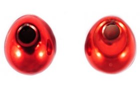 Tungstenov kuliky Knapek Hooks JIG OFF METALLIC erven Tungstenov kuliky Knapek Hooks JIG OFF METALLIC erven 2,3 mm, 10 ks