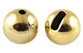 Tungstenov kuliky Knapek Hooks s drkou K+ Zlat Tungstenov kuliky Knapek Hooks s drkou K+ Zlat 2,0 mm, 10 pcs