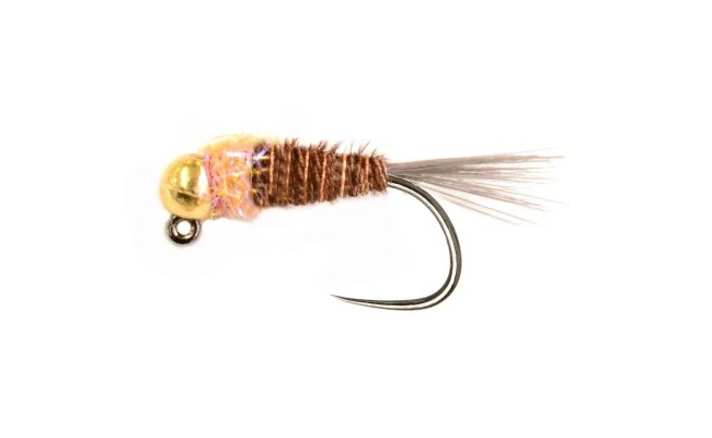 Tungstenov jig Baant ocas s rovou hrud a zlatou hlavikou Tungstenov jig Baant ocas s rovou hrud a zlatou hlavikou, vel. 14