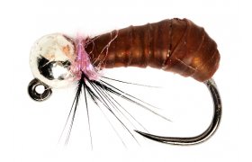 Tungstenov jig Schrnkov chrostk se stbrnou hlavikou B/P Tungstenov jig Schrnkov chrostk se stbrnou hlavikou B/P, vel. 14