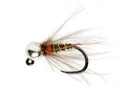 Tungstenov jig se stbrnou hlavikou a ervenm zhlavm B/P Tungstenov jig se stbrnou hlavikou a ervenm zhlavm B/P, vel. 16, 2,8 mm