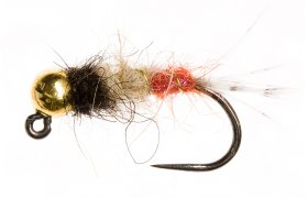 Tungstenov jig se zlatou hlavikou tbarevn Tungstenov jig se zlatou hlavikou tbarevn, vel. 10