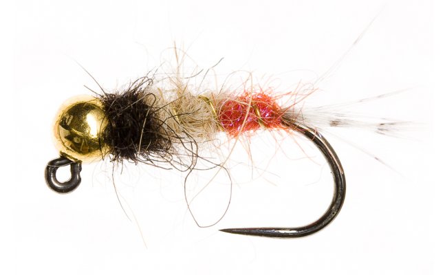 Tungstenov jig se zlatou hlavikou tbarevn Tungstenov jig se zlatou hlavikou tbarevn, vel. 10