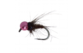 Ungr�v jig s �erven�m krou�kov�n�m a r��ovou metalickou hlavi�kou B/P Ungr�v jig s �erven�m krou�kov�n�m a r��ovou metalickou hlavi�kou B/P, vel. 12