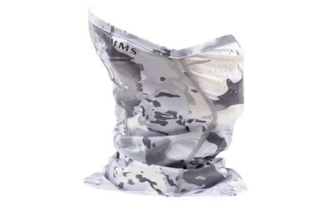 UV ochrann� n�kr�n�k Simms SunGaiter Cloud Camo Grey UV ochrann� n�kr�n�k Simms SunGaiter Cloud Camo Grey