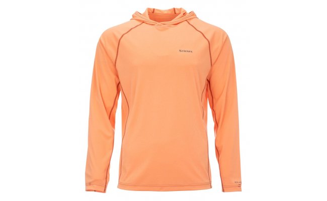UV triko s kapuc Simms SolarFlex Hoody Coral Reef Heather UV triko s kapuc Simms SolarFlex Hoody Coral Reef Heather S