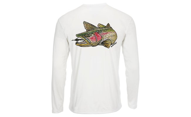 UV triko Simms Solar Tech Tee Rainbow Trout White UV triko Simms Solar Tech Tee Rainbow Trout White 3XL