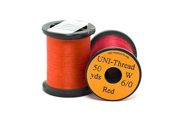 Vázací nit UNI Products Thread 6/0 50 yds Vázací nit UNI Products Thread 6/0 50 yds černá