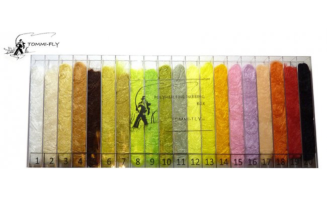 Velk dubbingov box Tommi-Fly Polymer Fine Dubbing Velk dubbingov box Tommi-Fly Polymer Fine Dubbing