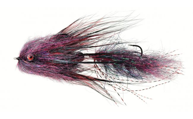 Velk dvoudln streamer erno-fialov Velk dvoudln streamer erno-fialov, vel. 1