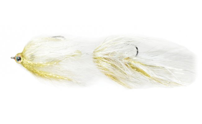 Velk dvoudln streamer napodobujc vet rybku zlato-bl Velk dvoudln streamer napodobujc vet rybku zlato-bl, vel. 1