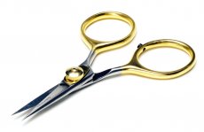 Vázací nůžky Veniard Gold Loop Razor Scissors