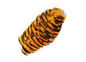 Veniard Golden Pheasant Tippet Collar ... Veniard Golden Pheasant Tippet Collar - Ba�ant zlato�lut� Kvalita 1