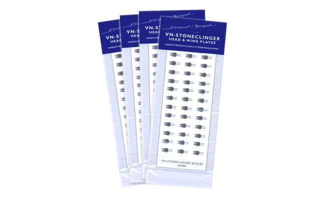 Virtual Nymph Stoneclinger Head & Wing Plates Virtual Nymph Stoneclinger Head & Wing Plates 4 mm