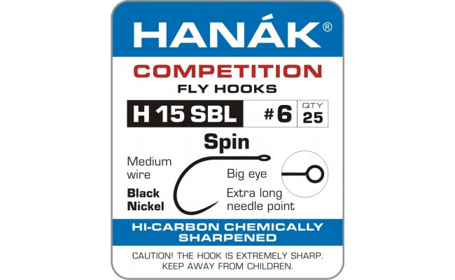 Vlec hek Hank Competition Spin 2 (H15SBL) Vlec hek Hank Competition Spin 2  . 4, 25 ks (H15SBL)
