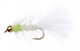White & Green Nugget Woolly Bugger White & Green Nugget Woolly Bugger, vel. 10