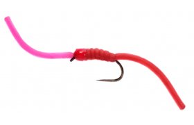 Wiggly Worm dvoubarevn erveno-rov B/P Wiggly Worm dvoubarevn erveno-rov B/P, vel. 8