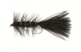 Woolly Bugger Black Weighted Woolly Bugger Black Weighted, vel. 6
